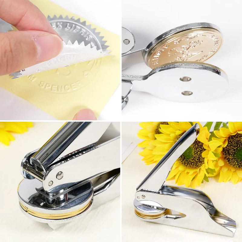 Reading, Gift For Yourself, Gift For Women, Gift For Men, Dog Lovers, Pet Lovers, Happy - From The Library Of Book Lover Dog - Personalized Embosser Stamp