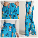 Gift For Mother,Gift For Grandma - Eigenes Foto Beste Mama Oma Der Welt - Personalisierte Pyjamahose