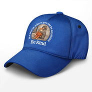 Punch Monkey,Gift For Yourself,Love,Gift For Bestie,Gift For Women,Gift For Men - Embroidery Effect In A World Where You Can Be Anything Be Kind - Personalized Classic Cap