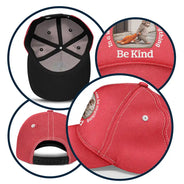 Punch Monkey,Gift For Yourself,Love,Gift For Bestie,Gift For Women,Gift For Men - Embroidery Effect In A World Where You Can Be Anything Be Kind - Personalized Classic Cap