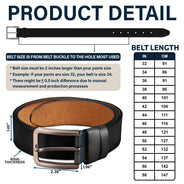 In Case You Need A Little Reminder - Funny Gift For Husband, Boyfriend, Spouse, Fiance, Dad Gift - Personalized Engraved Leather Belt