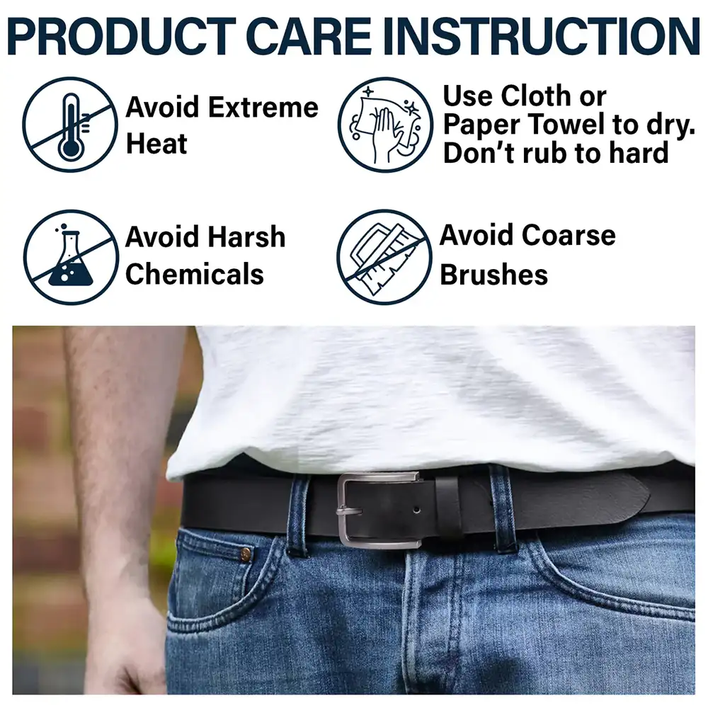 We Used To Live In Your Balls - Personalized Engraved Leather Belt