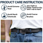 I'm Not A Step Dad I'm The Dad That Stepped Up - Personalized Engraved Leather Belt