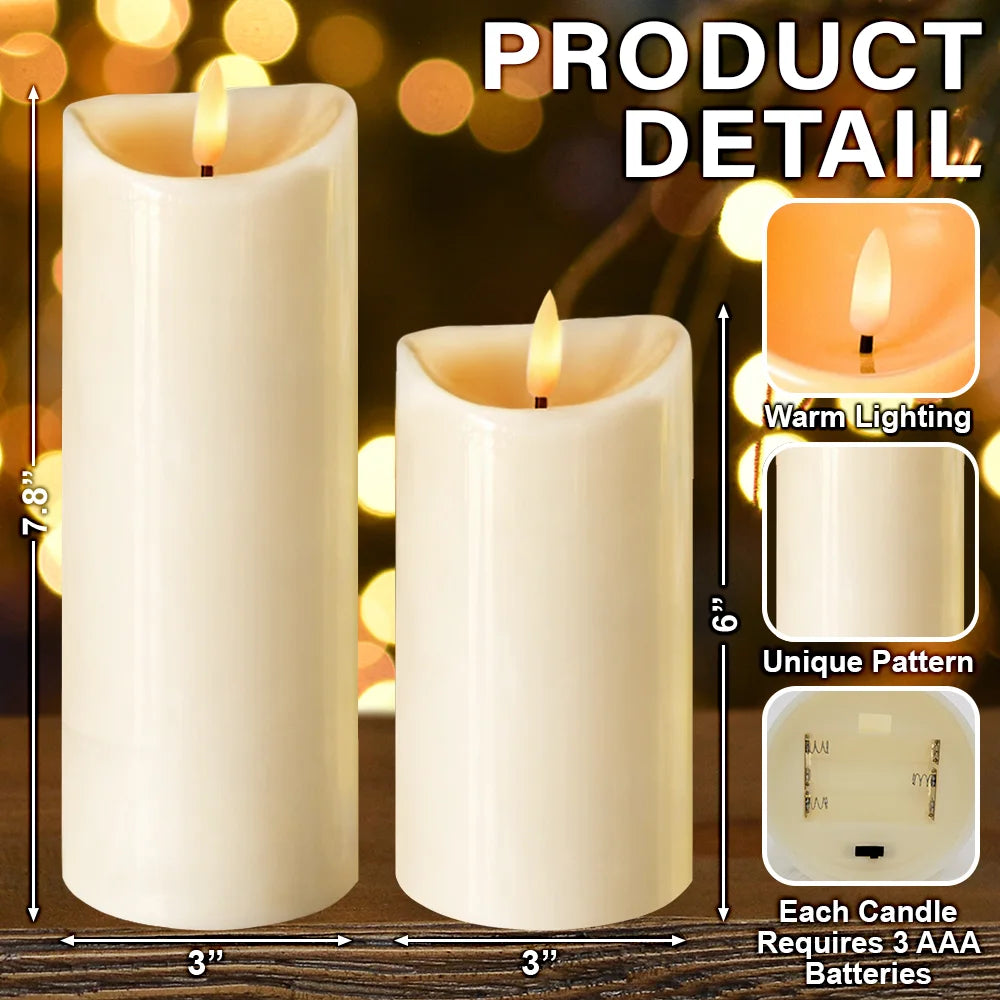 Christmas,Gift For Bestie,Gift For Sisters,Happy - Our Memories Are Countless Our Friendship Is Endless - Personalized Flameless LED Candle