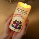 Gift For Yourself,Gift For Women,Gift For Mother,Mom - Daughters (Adult),Mom - Daughters (Young),Mom - Sons,Mom - Children,Gift For Daughter,Gift For Son,Love,German - Die Liebe Zwischen Mutter Und Töchtern Und Söhnen Ist Für Immer - Personalisierte Flammenlose LED-Kerzen
