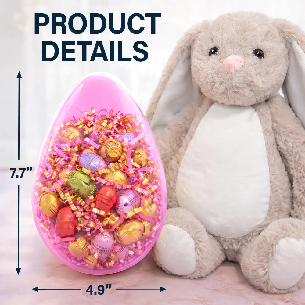 Easter,Happy,Gift For Kids,Parents - Ballerina Girl Alphabet - Personalized Fillable Egg