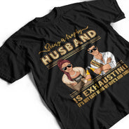 Trophy Husband - Funny Gift For Married Couples - Personalized Custom Sweatshirt