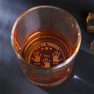 No Returns Or Refunds - Personalized Engraved Whiskey Glass