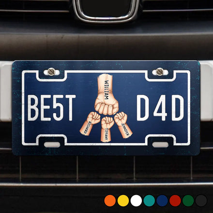 BE5T D4D - Personalized License Plate