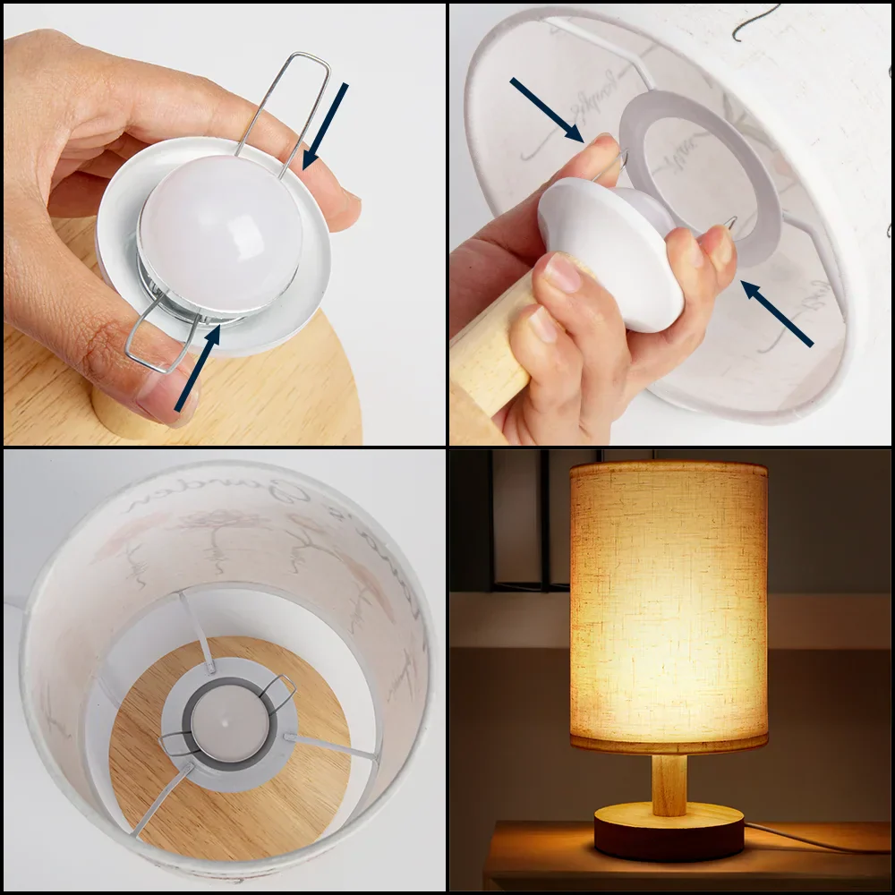 Gift For Couples, Old Couples, Gift For Husband, Gift For Wife, Love - Our Home Ain't No Castle Couple - Personalized Fabric Lamp