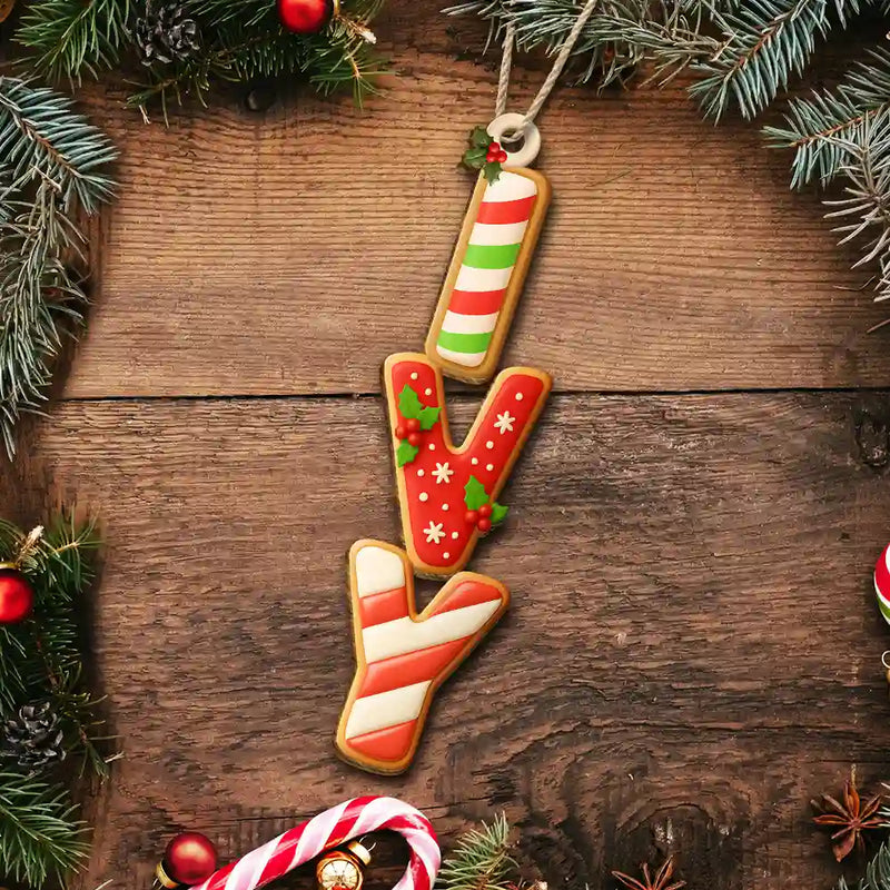 Family Couple Best Friend - Personalized Custom Shaped Wooden Ornament