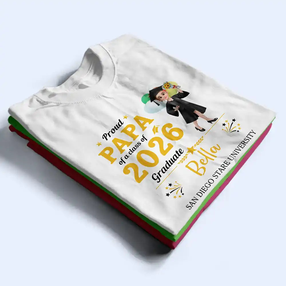 Graduation, Family, Happy - Family Matching Happy Graduation - Personalized T Shirt