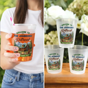 Family Welcome To Our Cabin Party - Personalized Frosted Cups - Family Welcome To Our Cabin Party - Personalized Frosted Cups