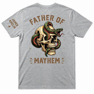 Gift For Father,Gift For Mother,Top Market,Non-Eng,Icon,Proud - Father Of Mayhem - Personalized T Shirt