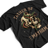 Gift For Father,Gift For Mother,Top Market,Non-Eng,Icon,Proud - Father Of Mayhem - Personalized T Shirt