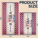 Independence Day,America 250th,Family,Happy,Gift For Mother,Gift For Father - Faux Embroidery Effect USA 250 Years Freedom - Personalized Tablecloth