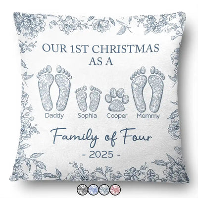 First Christmas Pillow