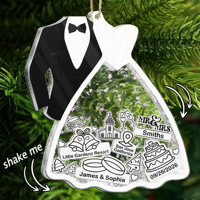 Mixed Material Ornament