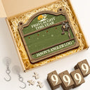 Gift For Women,Gift For Men,Gift For Yourself,Happy,Fishing - Fish Caught This Year - Personalized Hanging Tracker Sign