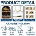 Fish Caught This Year Just One More Cast - Personalized 2-Layered Wooden Tracker Sign