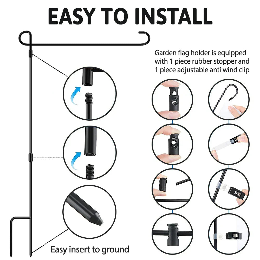 Making Memories One Campsite At A Time Dogs Camping Husband Wife - Couple Gift - Personalized Custom Flag