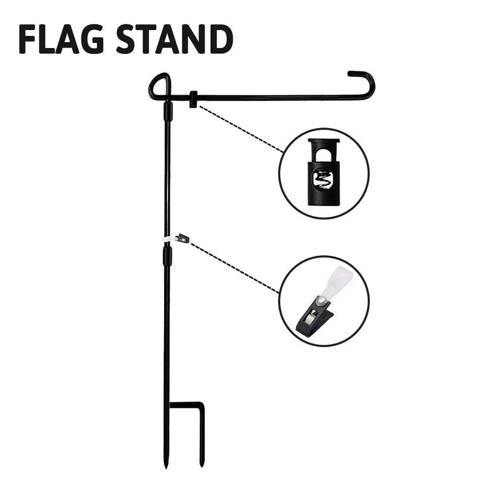 Family Adventures Camping - Personalized Flag