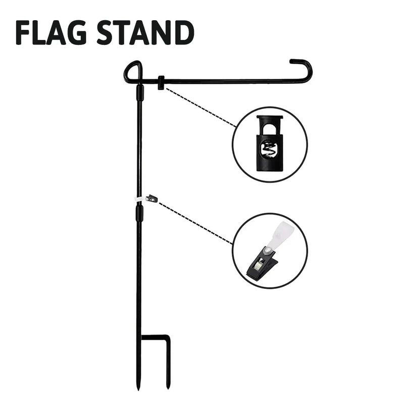 Family Adventures Camping - Personalized Flag