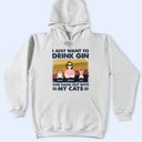 Pet Lovers, Pet Dad, Happy - Flat Art I Like Beer & Hang Out With My Dogs - Personalized T Shirt