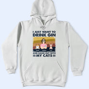 Pet Lovers, Pet Dad, Happy - Flat Art I Like Beer & Hang Out With My Dogs - Personalized T Shirt