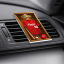 Football, Happy - Football Soccer Locker 3D Effect - Personalized Acrylic Car Vent Clip