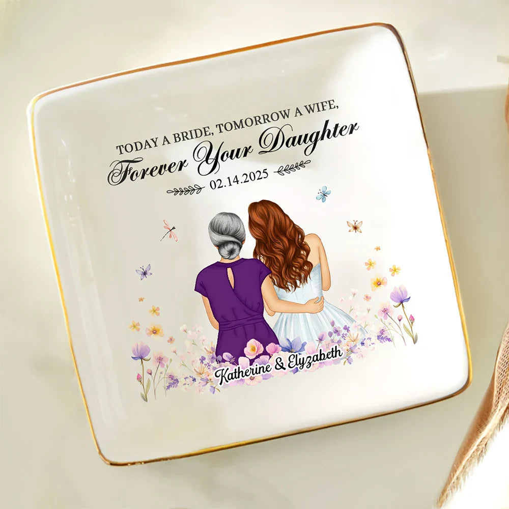 Forever Your Daughter - Personalized Ring Dish