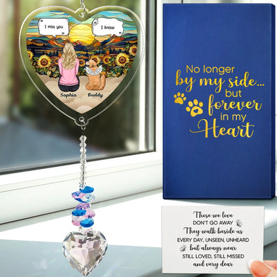 Heart Crystal Suncatcher