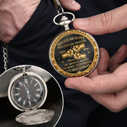 Gift For Yourself,Gift For Men,Gift For Brothers,Gift For Sibling,Gift For Bestie,Happy,French,Non-Eng,Icon,Proud - Frère Un Jour Frère Toujours - Montre De Poche Personnalisée