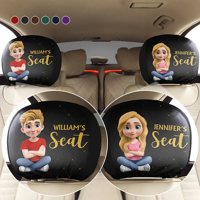 Car Headrest Covers