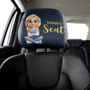 Gift For Yourself,Gift For Couples,Funny - Fun Private Seat Family Couple 3D Effect - Personalized Car Headrest Covers