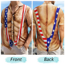 Beach, Summer, Gift For Men, Gift For Yourself, Humorous - Funny 3D Hairy Body Swimsuit - Personalized Hawaiian Shirt