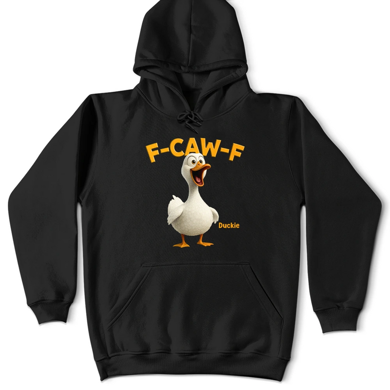 Funny Chicken F-Caw-F - Personalized T Shirt