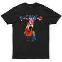 Funny, Gift For Yourself, Gift For Women, Gift For Men, Farm, Independence Day - Funny Chicken F-Caw-F 250 Years Of Freedom - Personalized T Shirt