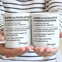 Gifts For Colleagues,Funny - Funny Cowokers Supercalifuckilistic - Personalized Mug