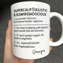 Gifts For Colleagues,Funny - Funny Cowokers Supercalifuckilistic - Personalized Mug