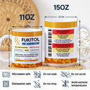 Gift For Women, Gift For Men, Gifts For Colleagues, Funny, Top Market - Funny Fukitol Rx Prescription - Personalized White Edge-to-Edge Mug