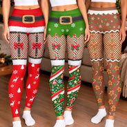 Christmas,Gift For Women,Gift For Yourself,Gifts For Her,Humorous,Icon,Top Market - Funny Gag Gift For Wife Girlfriend Besties - Personalized Christmas Character Sexy Outfit Leggings