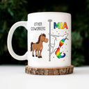 Gifts For Colleagues, Funny - Funny Other Coworkers Vs Me - Personalized Mug