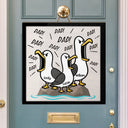 Gift For Grandpa,Gift For Father,Dad - Children,Grandpa - Grandkids,Mom - Children,Gift For Mother,Teacher,Non-Eng,Icon,Humorous - Funny Screaming Seagull - Personalized Custom Shaped Wood Sign
