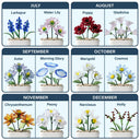 Glass Flower Plant Pot