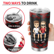 Chibi Congrats On Being My Bestie - Gift For Bestie - Personalized Tumbler