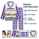 Bestie Sleepover Party Pajamas - Gift For Besties - Personalized Long Pajamas Set