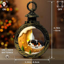 Christmas,Dog Lovers,Memorial,Sad - The Brightest Star In The Sky Dog Memorial - Personalized Candlelight Lantern Ornament