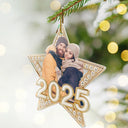 Christmas,Family,Gift For Sibling,Happy - Custom Photo Family Siblings Best Friends Makes Christmas Truly Bright - Personalized Custom Shaped Acrylic Ornament