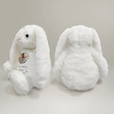Gift For Kids,Gift For Grandkids,Gift For Daughter,Gift For Son,Memorial,French,Non-Eng,Photo,Sympathetic - Photo Personnalisable Un Câlin Venu Du Ciel - Peluche Lapin Personnalisée